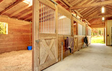 Buckland Down stable construction leads